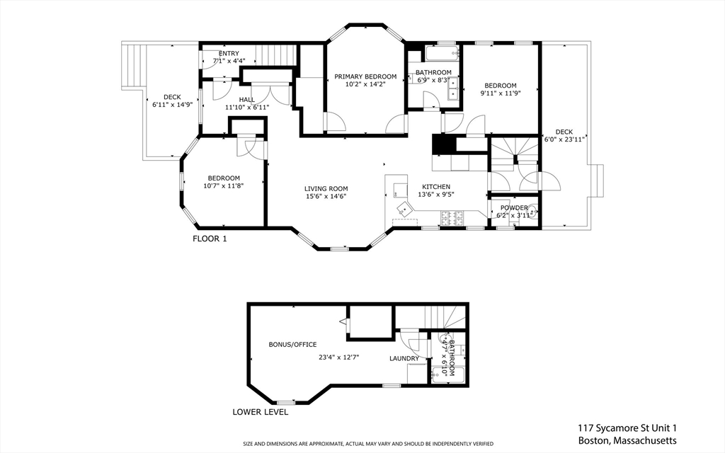 117 Sycamore St # 1
