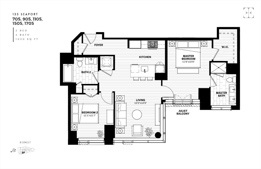 135 Seaport Boulevard # 1705