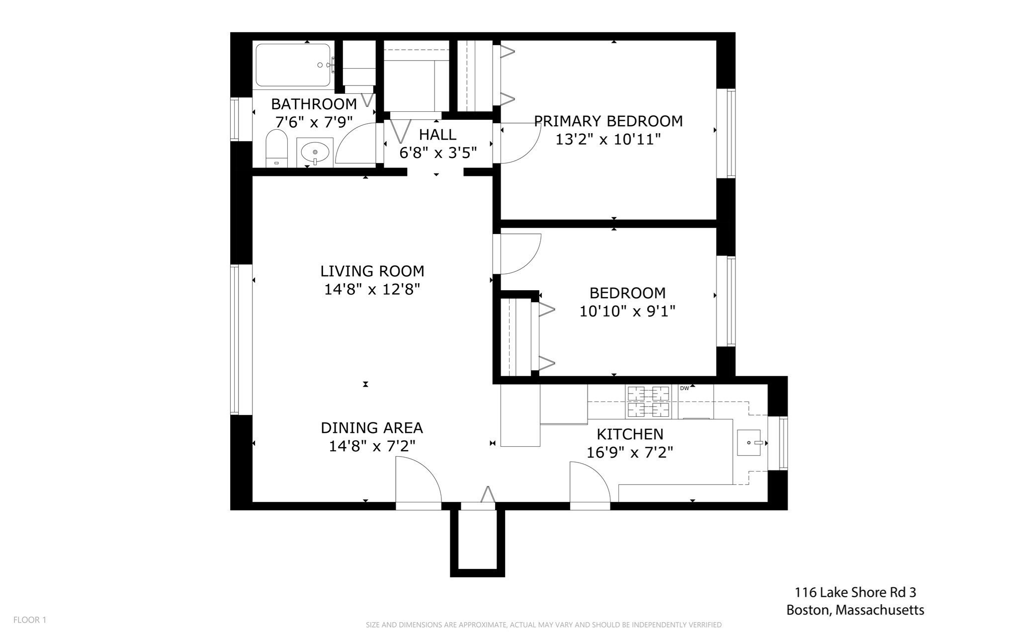 116 Lake Shore # 3