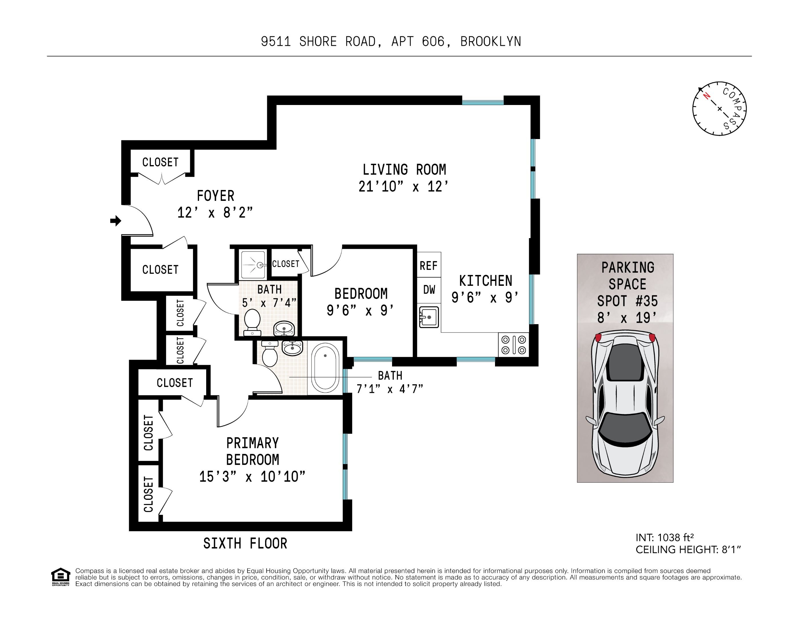 9511 Shore Road 606
