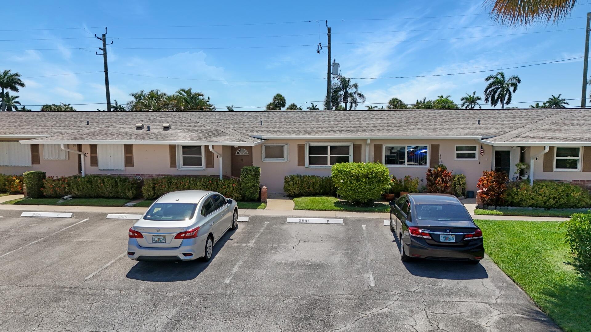 2581 Dudley Drive W D, West Palm Beach Unit: D
