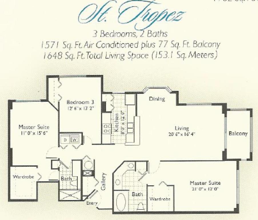 3594 S Ocean Boulevard 808, Highland Beach Unit: 808