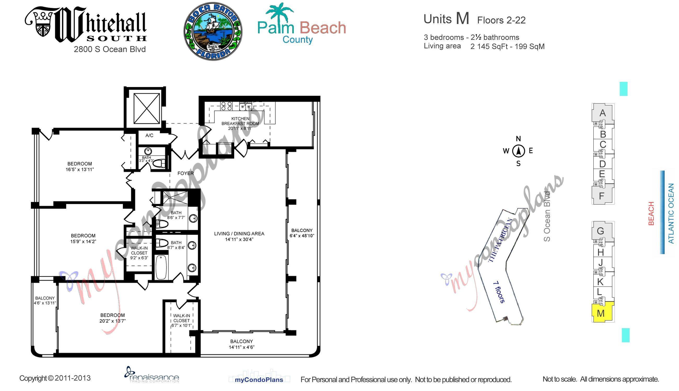 2800 S Ocean Boulevard 4m, Boca Raton Unit: 4m