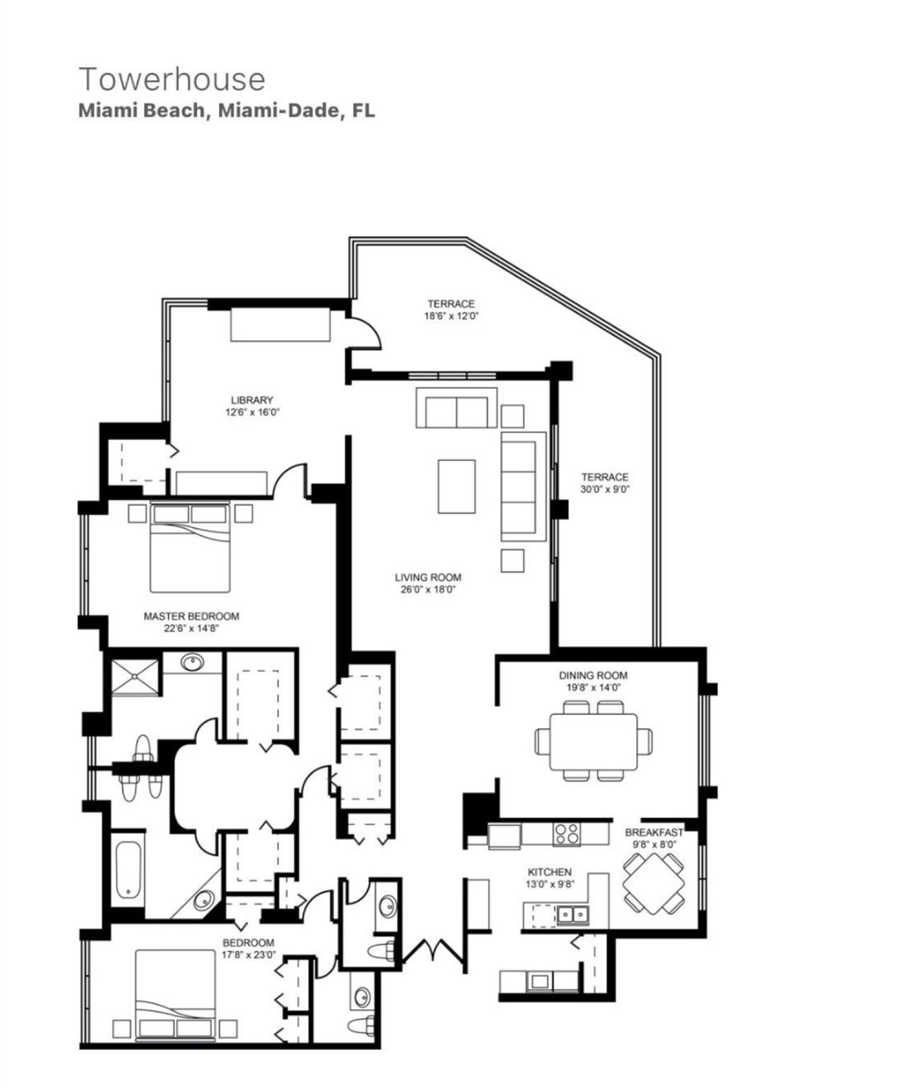 5500 Collins Avenue 1401