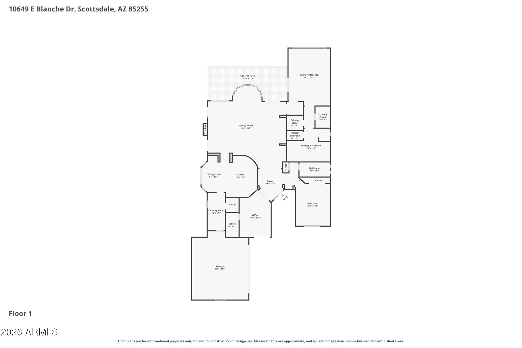 10649 E Blanche Drive