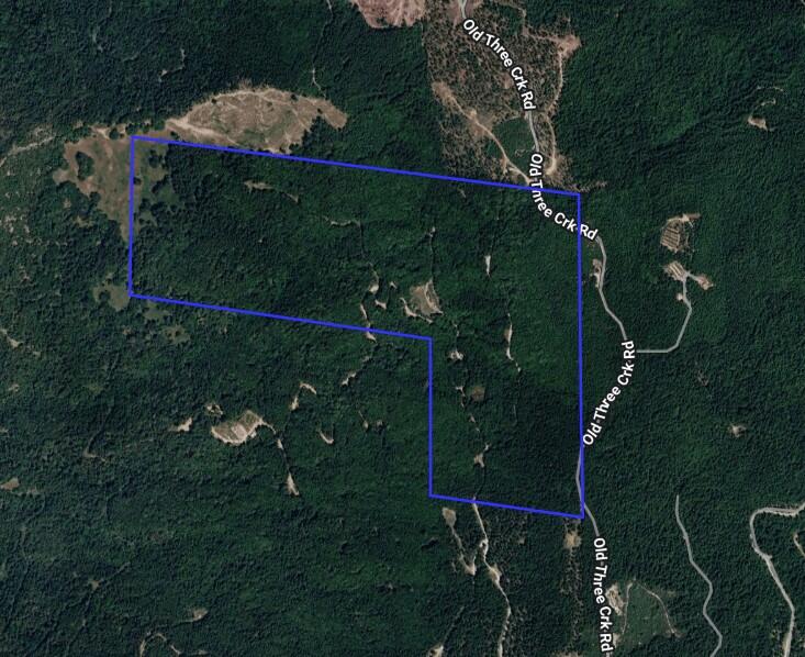 ±160 Acres Old Three Creeks Road