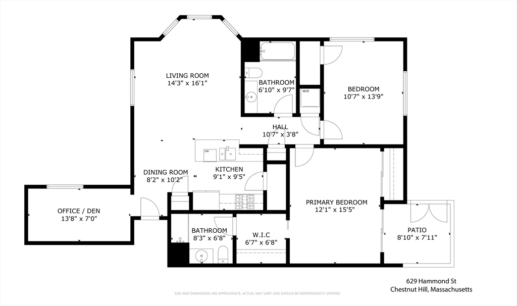 629 Hammond Street # W100