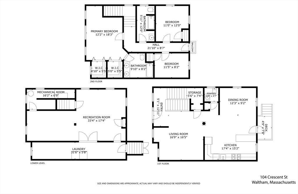 104 Crescent St # 1