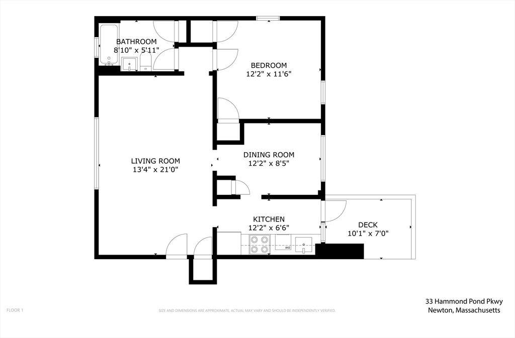 33 Hammond Pond Pkwy # 2