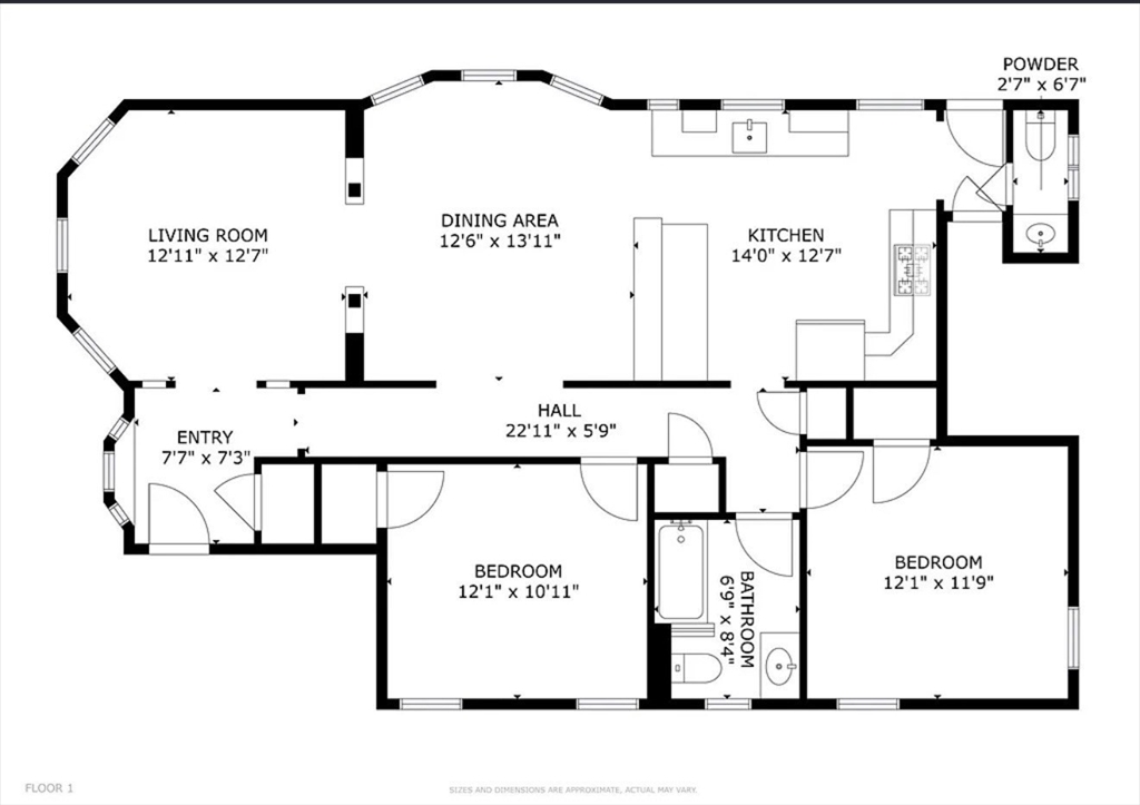 28 Fletcher Street # 1