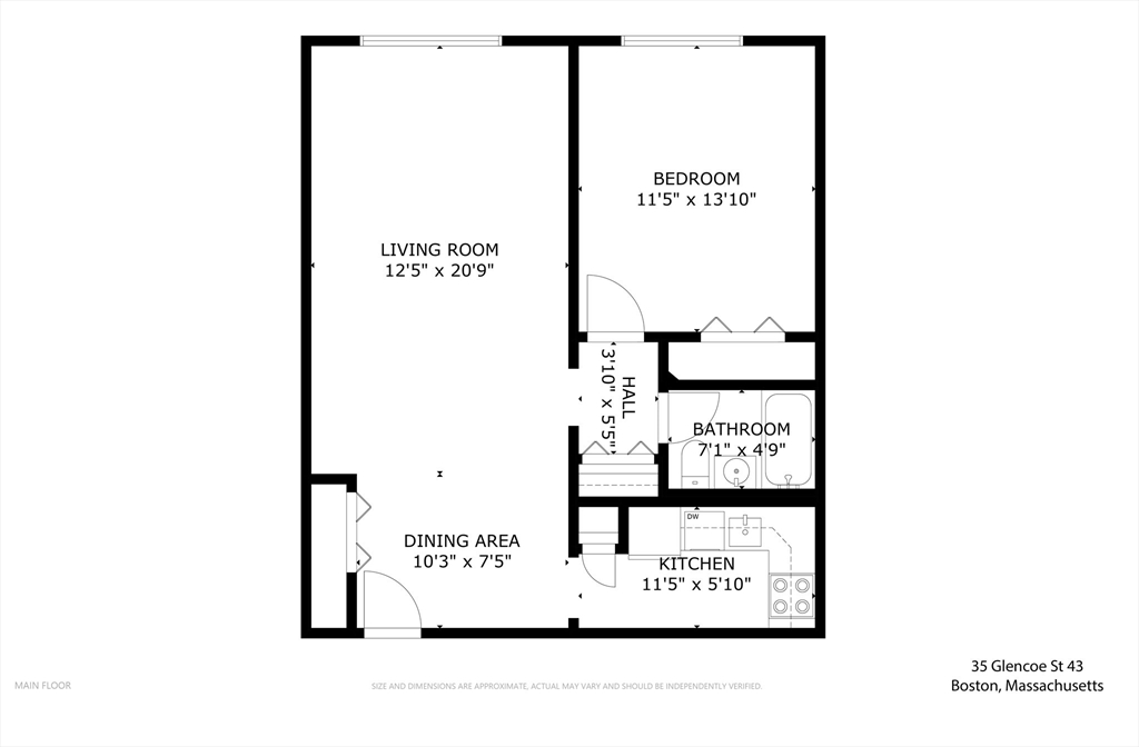 35 Glencoe Street # 43