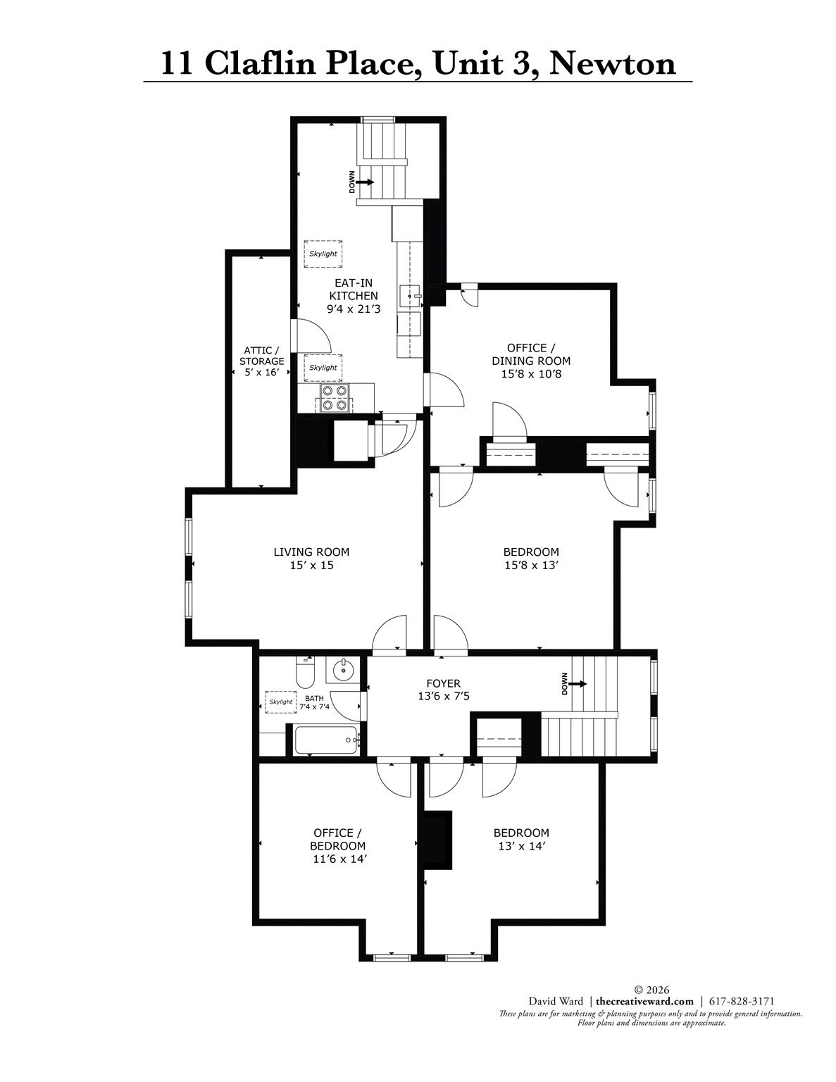 9-11 Claflin Place # 3