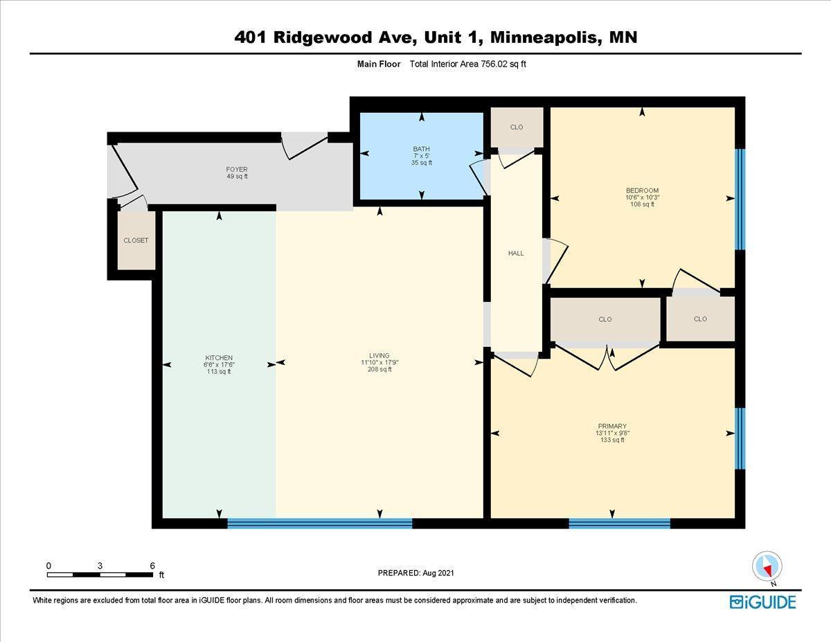 401 Ridgewood Avenue Unit: 1
