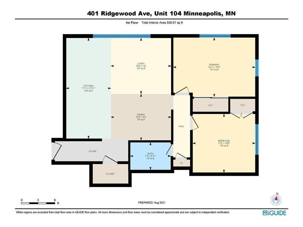 401 Ridgewood Avenue Unit: 104