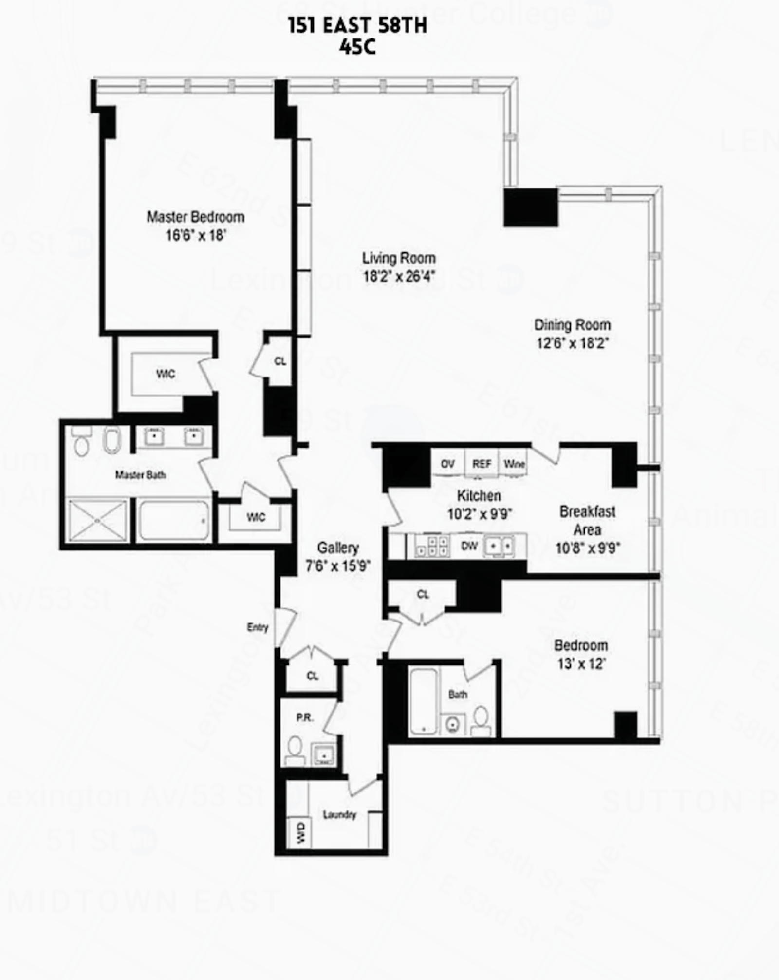 151 E 58TH Street 45C