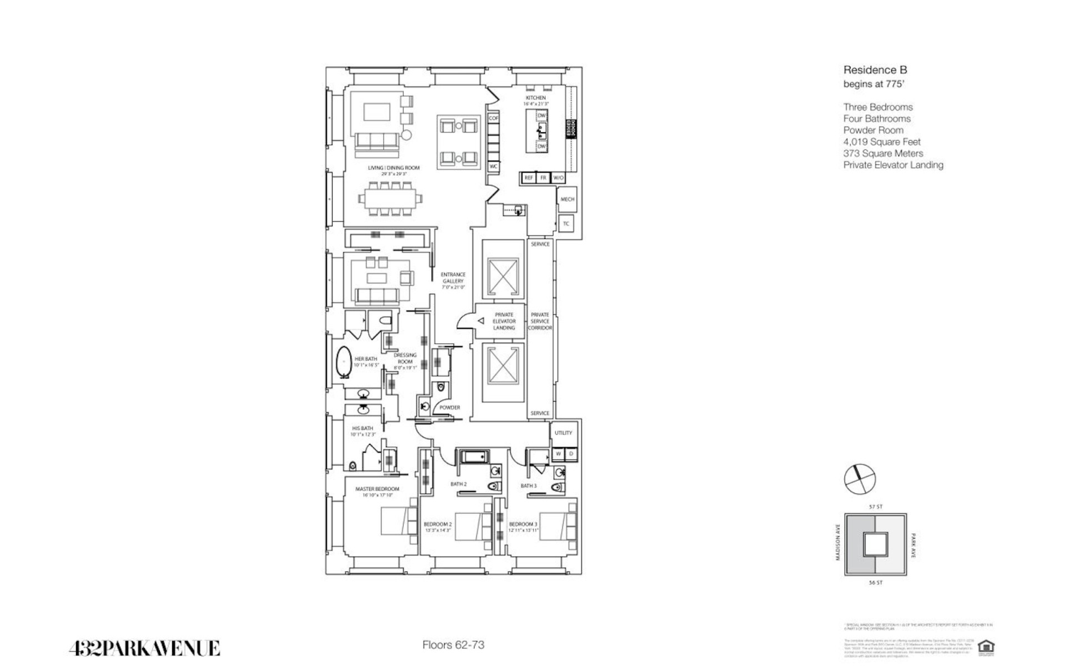 432 PARK Avenue 71B