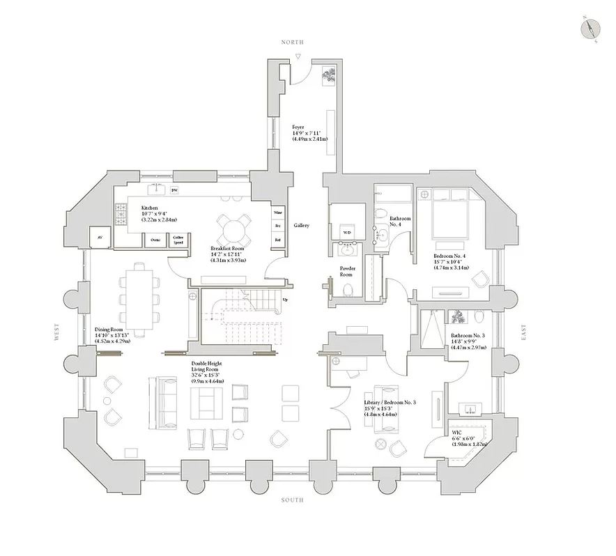 111 W 57TH Street 17S