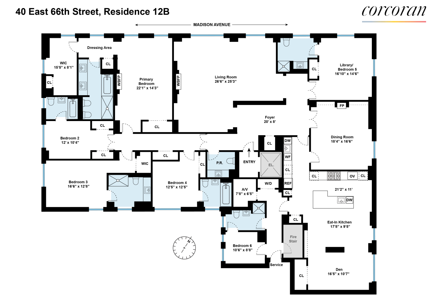 40 E 66TH Street 12B