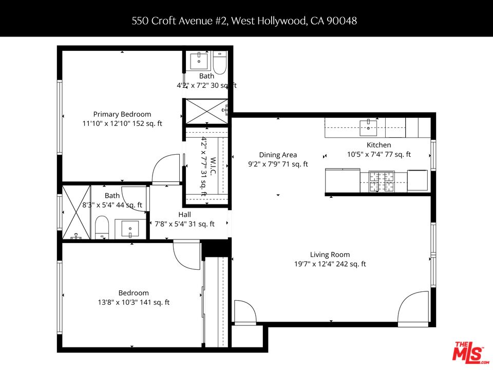 550 N Croft Ave Unit: 2