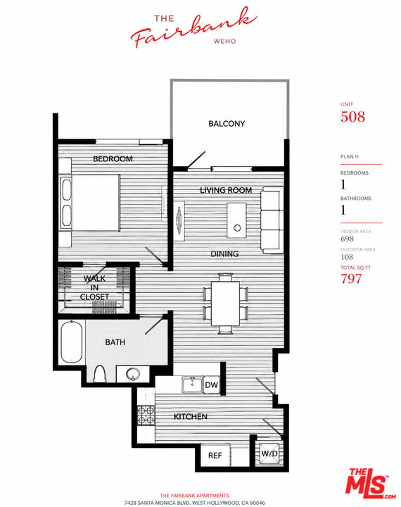 7428 Santa Monica Blvd Unit: PH 508