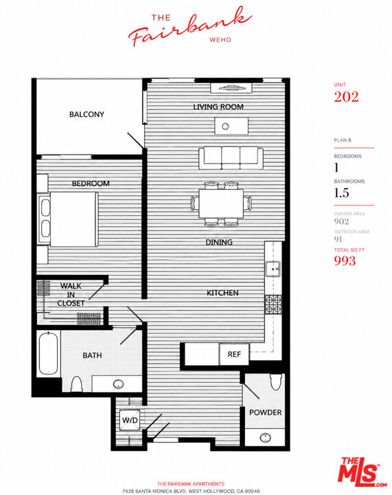 7428 Santa Monica Blvd Unit: 202