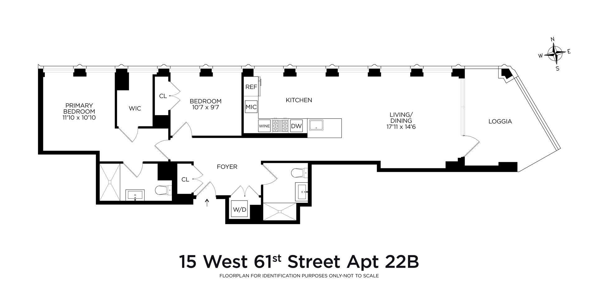15 W 61ST Street 22B