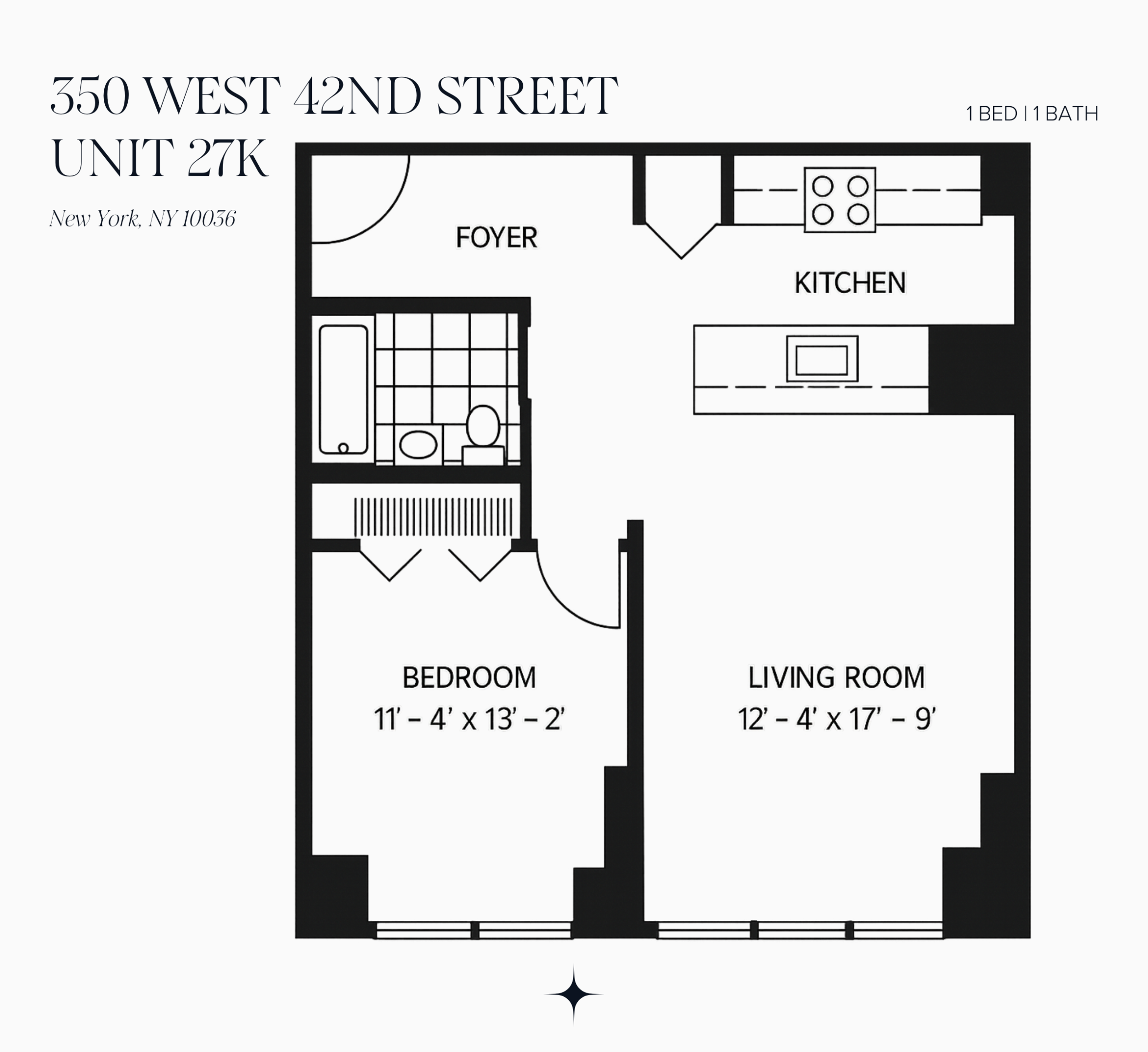 350 W 42nd Street 27K
