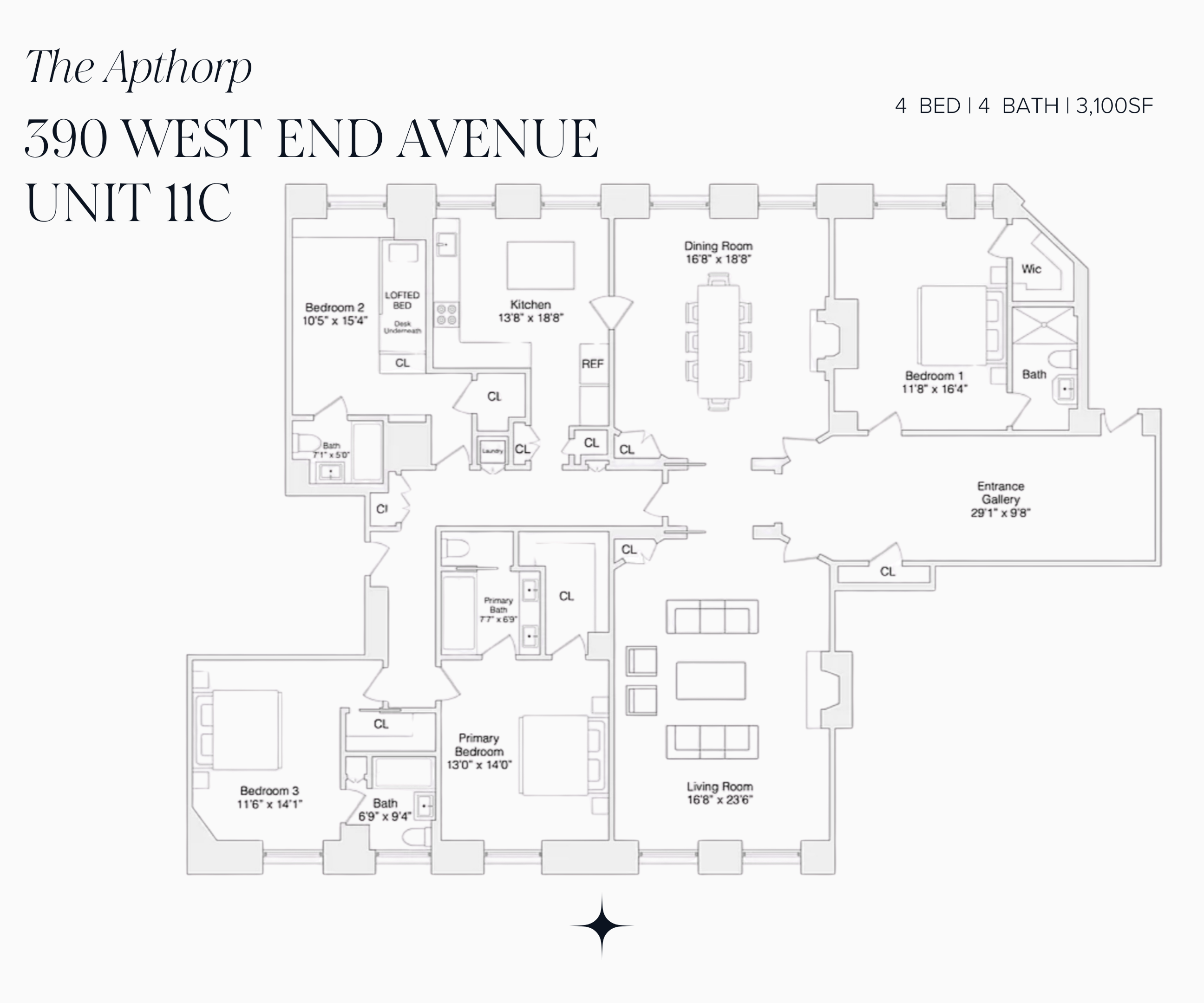 390 W End Avenue 11C