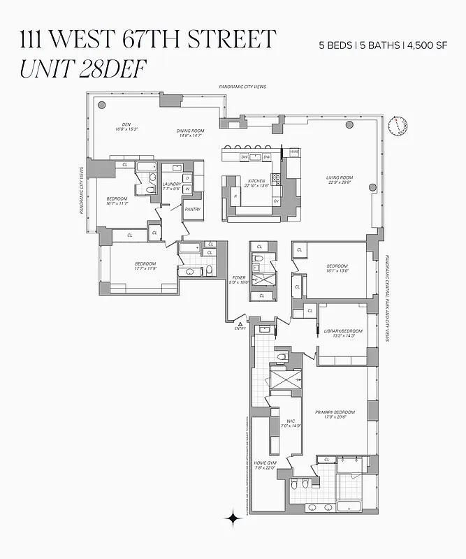 111 W 67th Street 28DEF