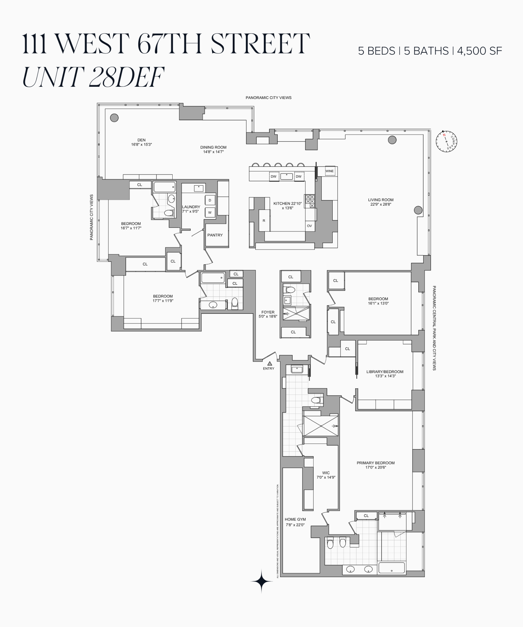 111 W 67th Street 28DEF