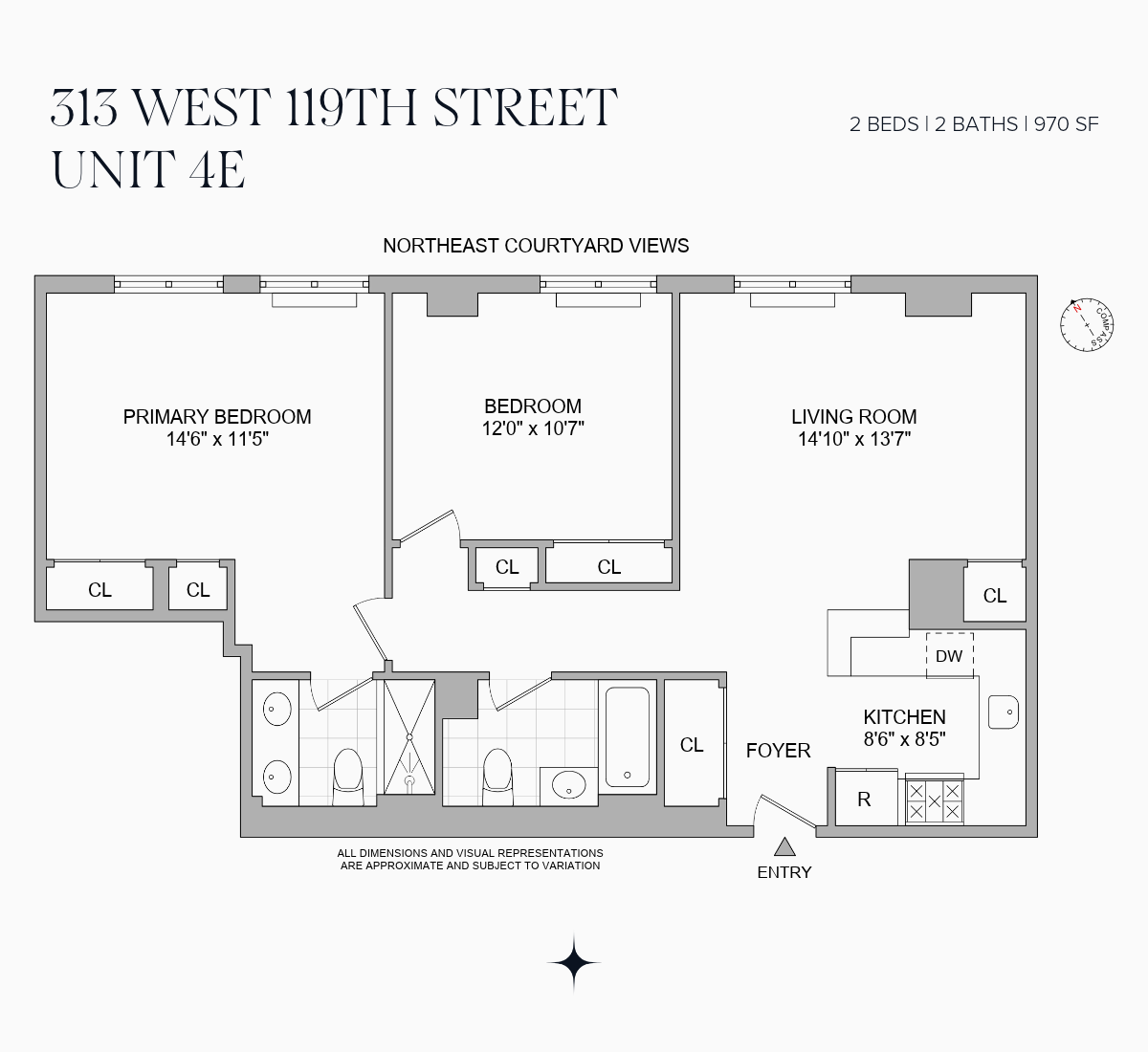 313 W 119th Street 4E
