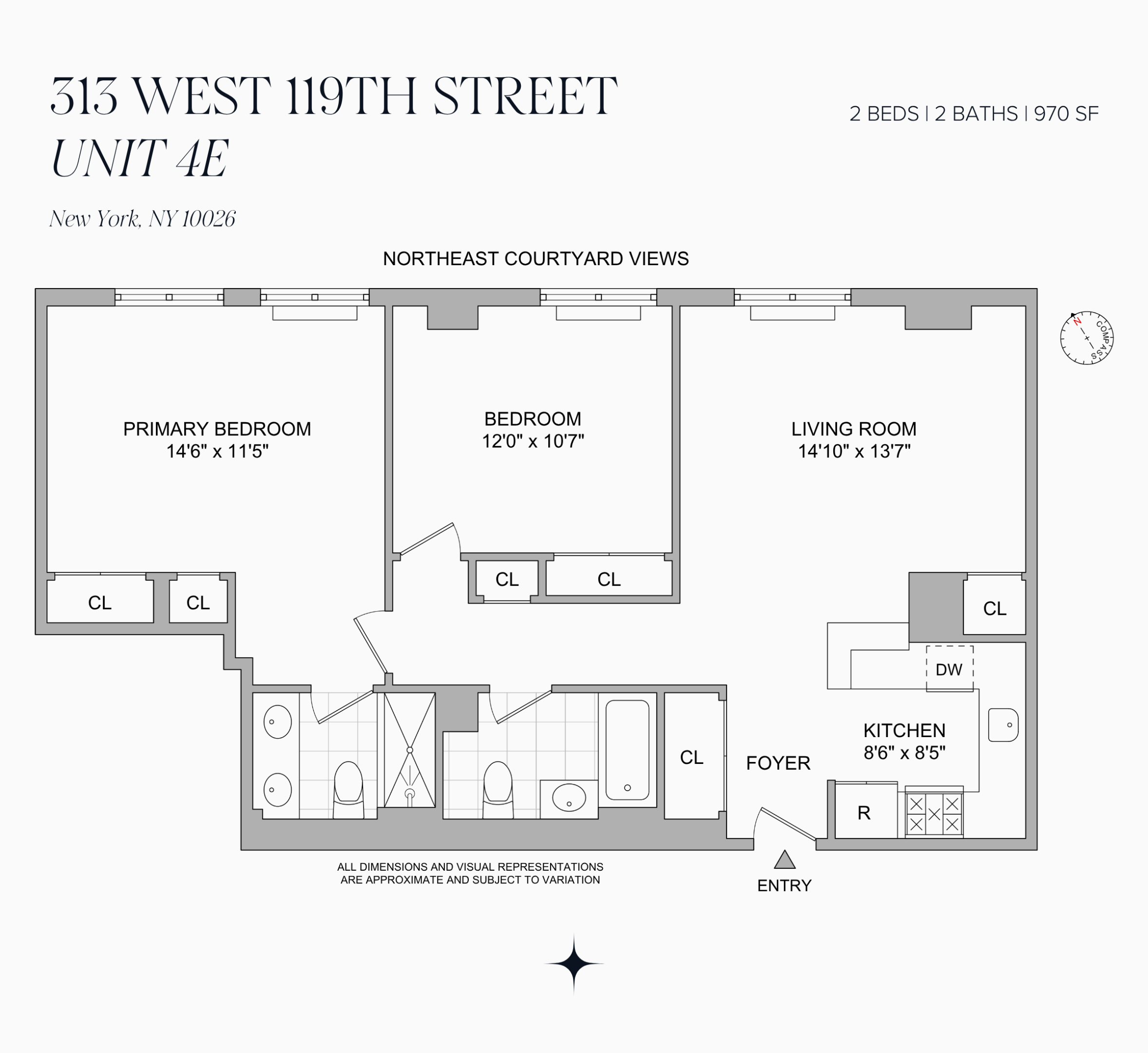313 W 119th Street 4E