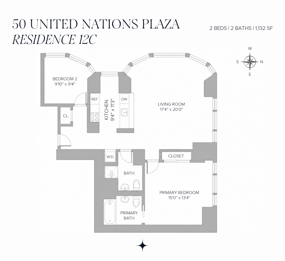 50 United Nations Plaza 12C