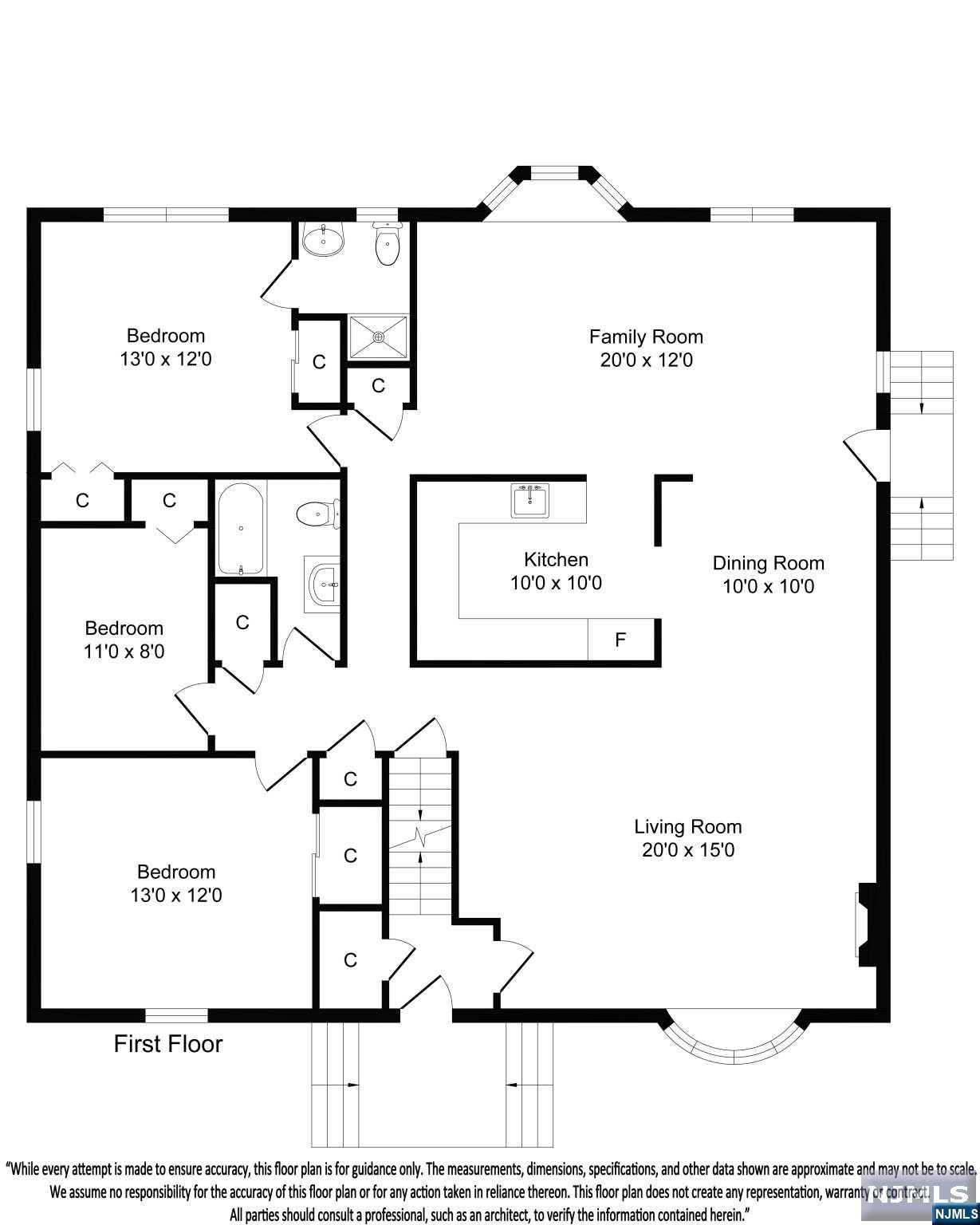 1013 Kent Place 1st Floor