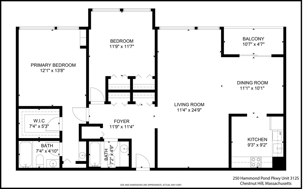 250 Hammond Pond Parkway # 812S