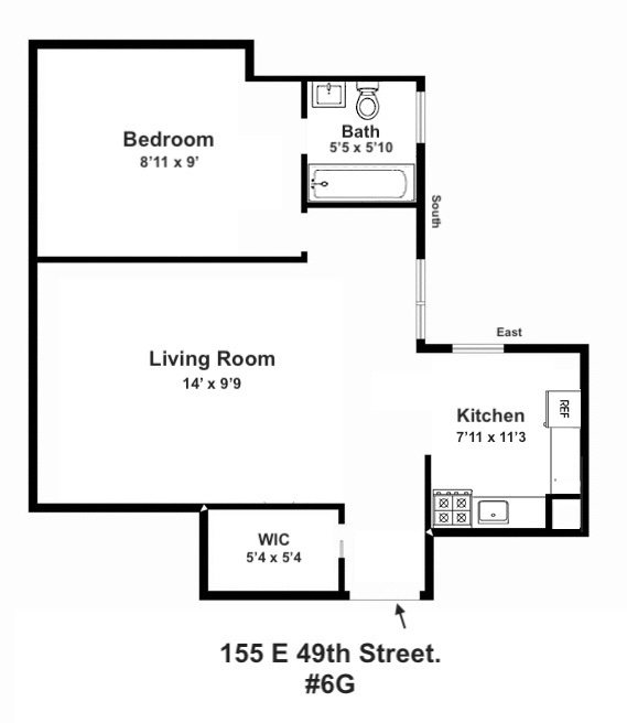 155 E 49th Street 6G