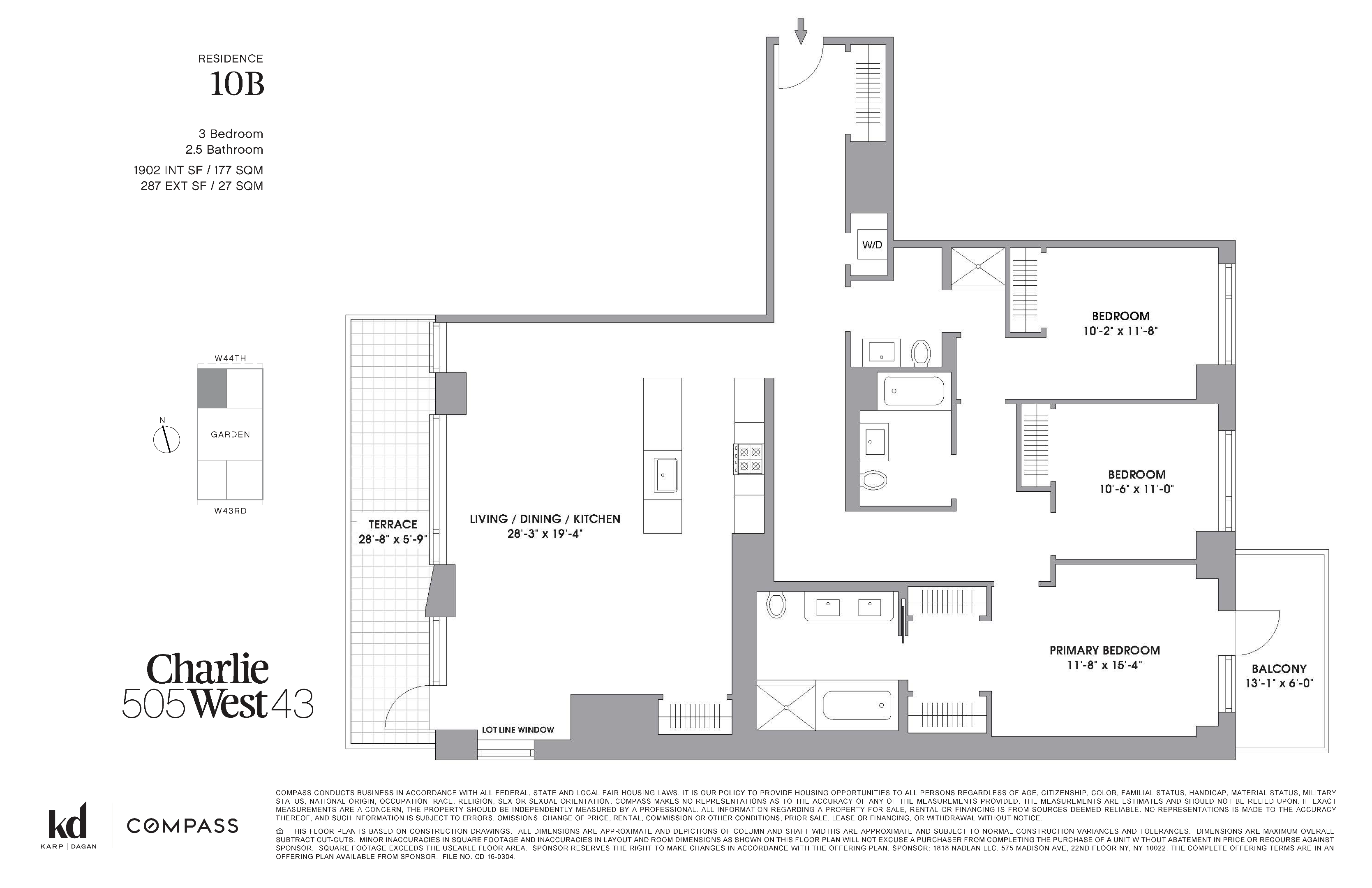 505-513 W 43rd Street 10B