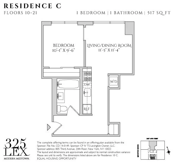 325 Lexington Avenue 15C