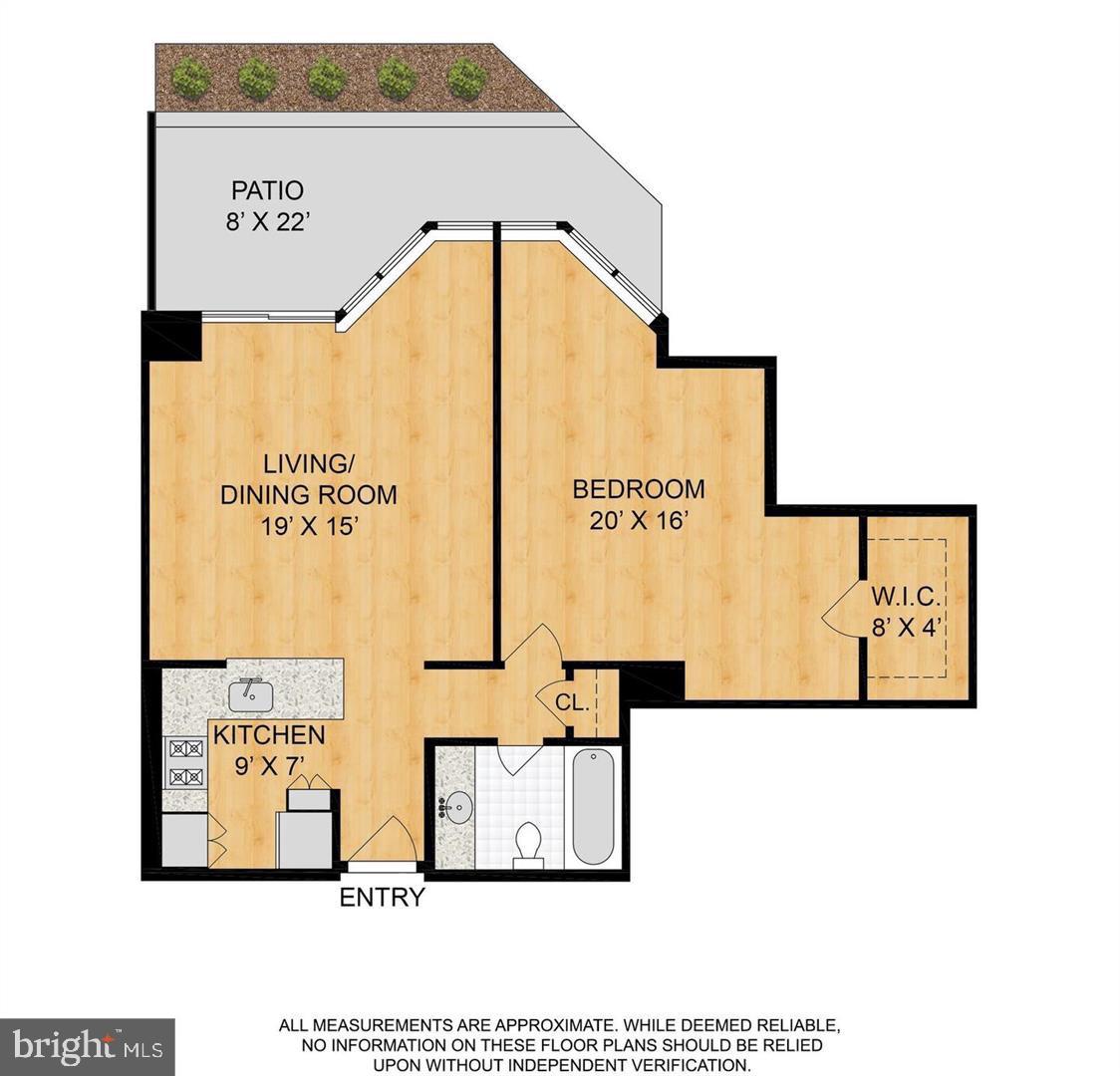 Foggy Bottom - 1 bed Condo + Private Patio