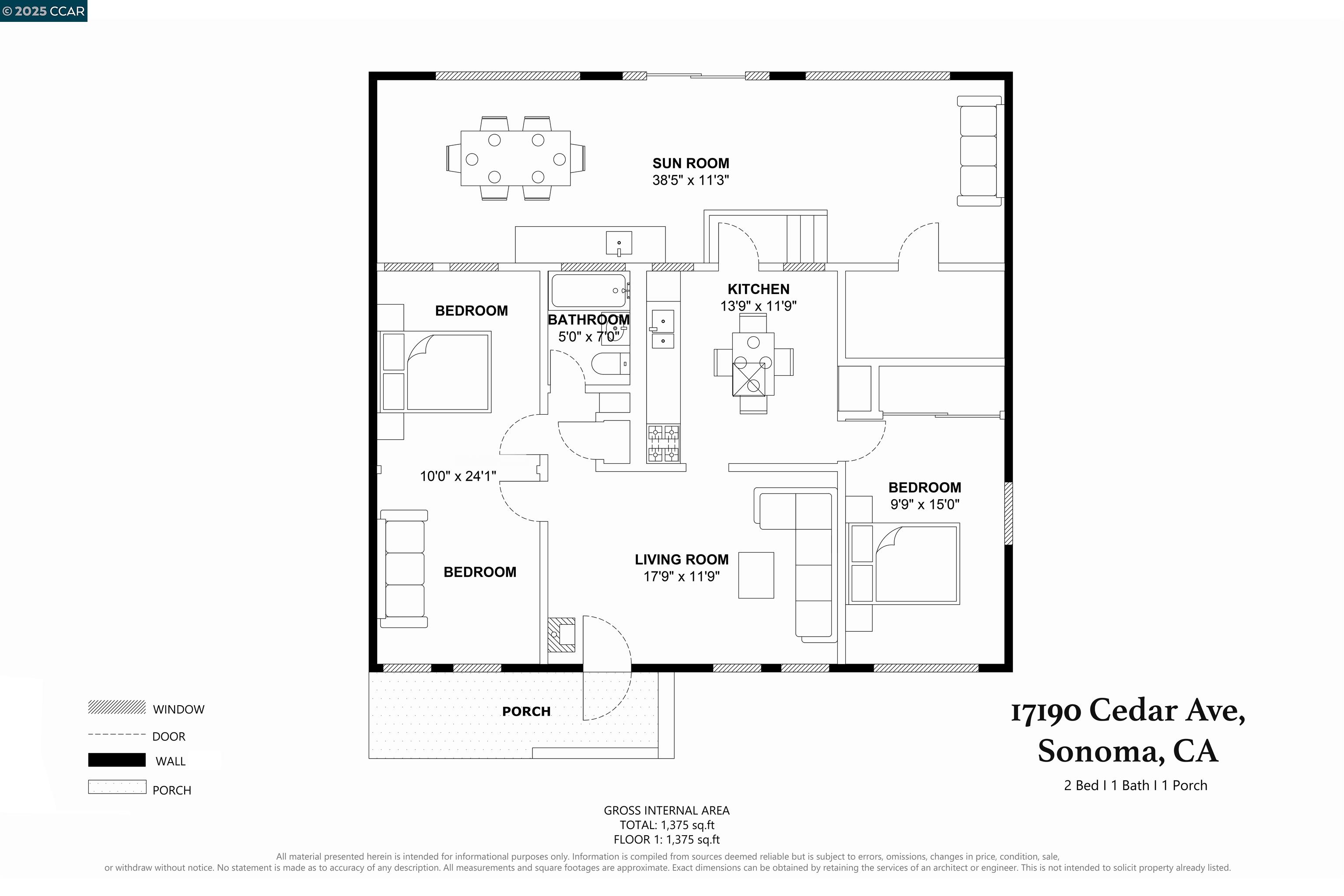17190 Cedar Avenue, Sonoma