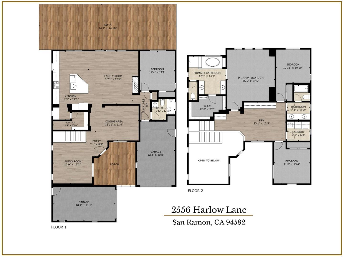 2556 Harlow Lane, San Ramon