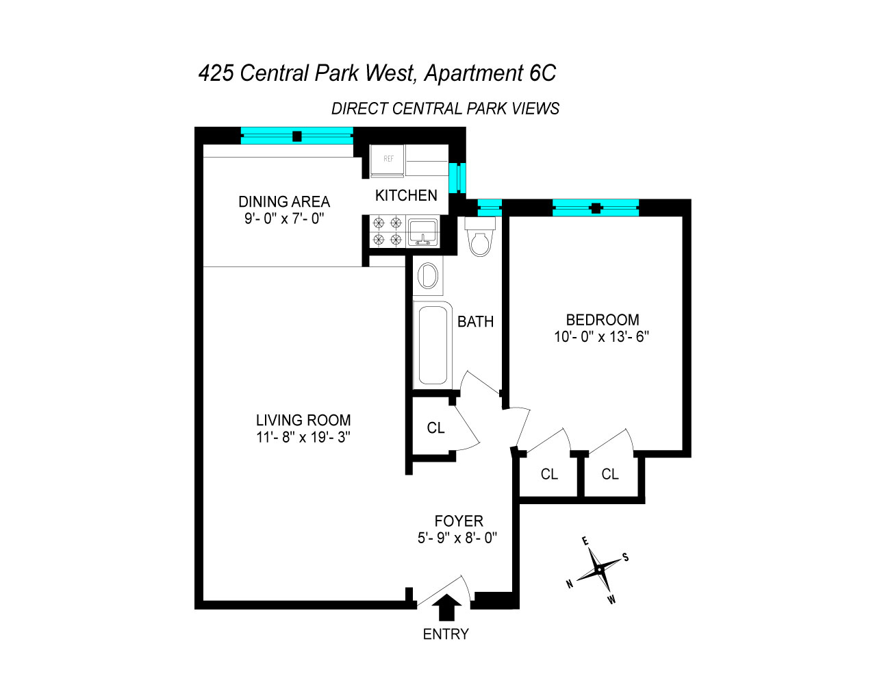 425 CENTRAL Park W 6C