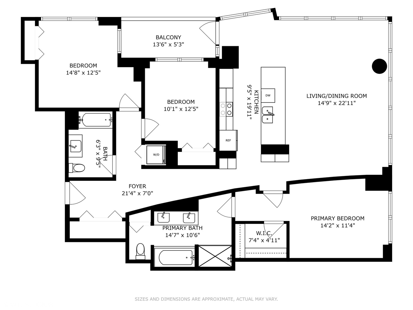 100 E 14th Street Unit: 1201