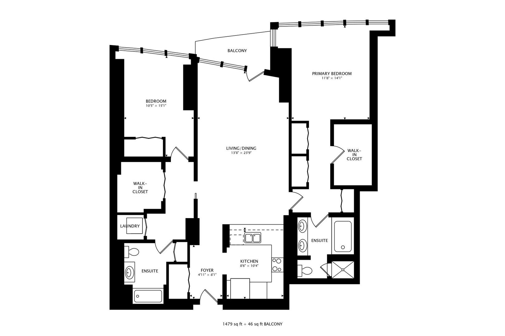 1211 S Prairie Avenue Unit: 2003