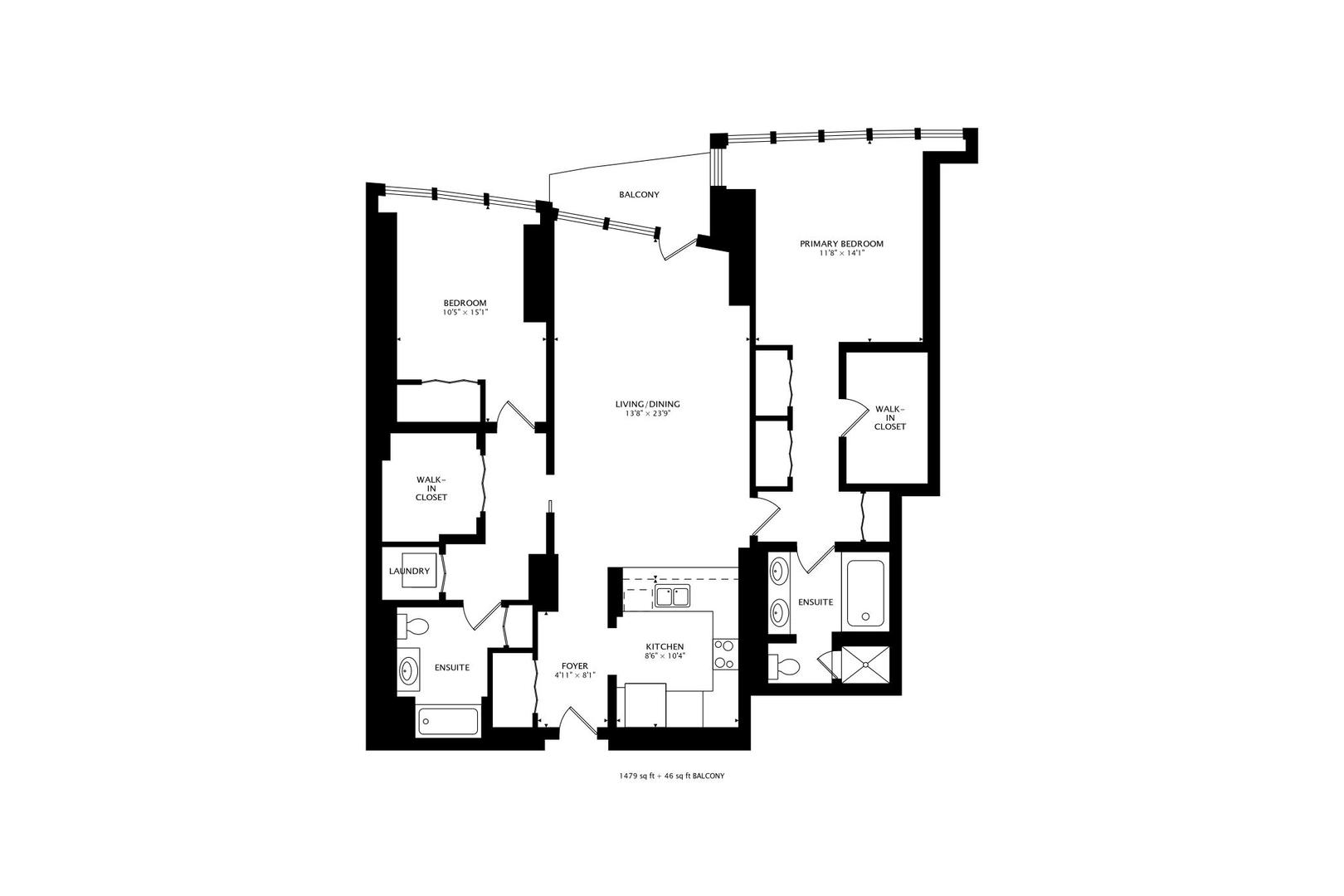 1211 S Prairie Avenue Unit: 2003