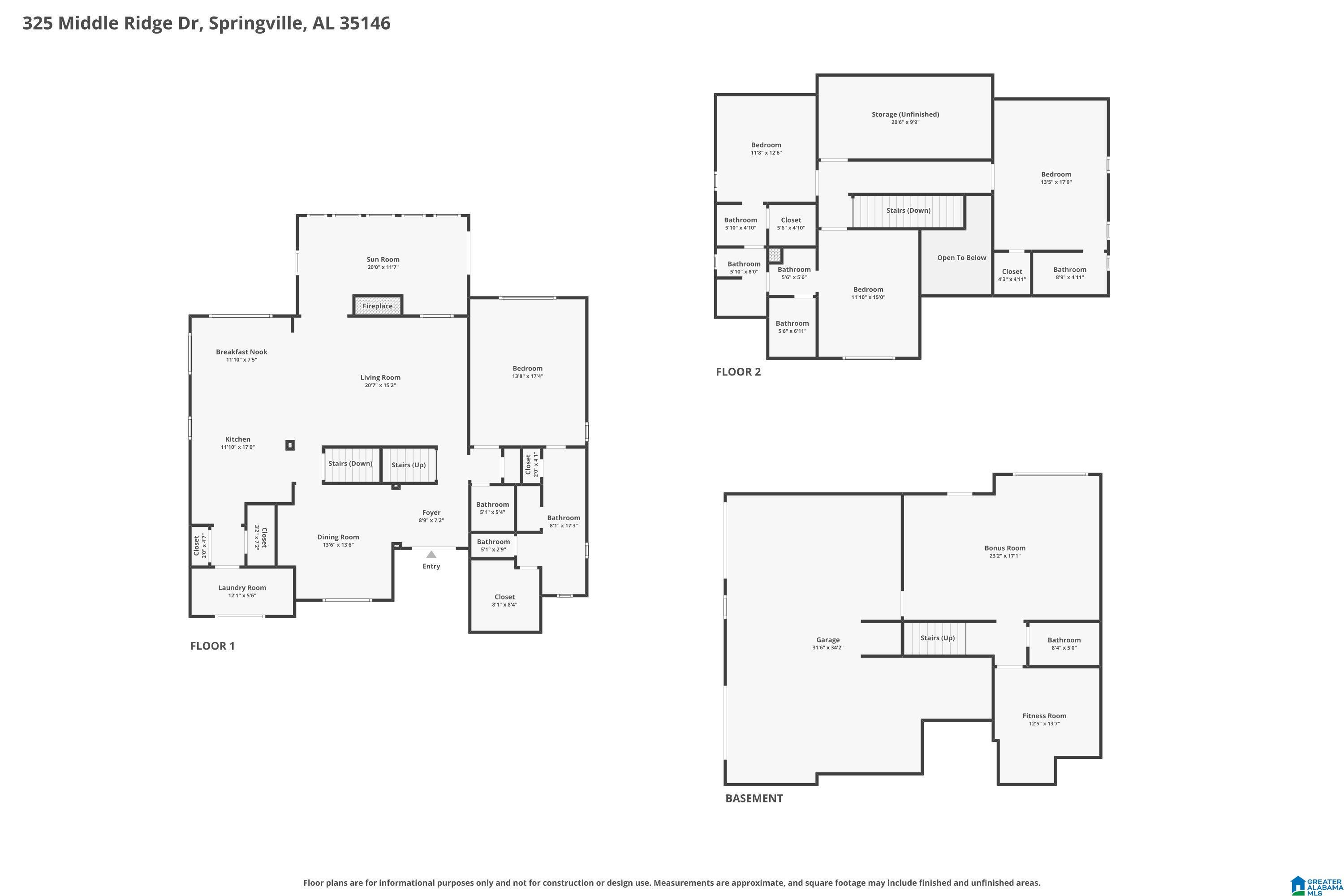 325 MIDDLE RIDGE DRIVE