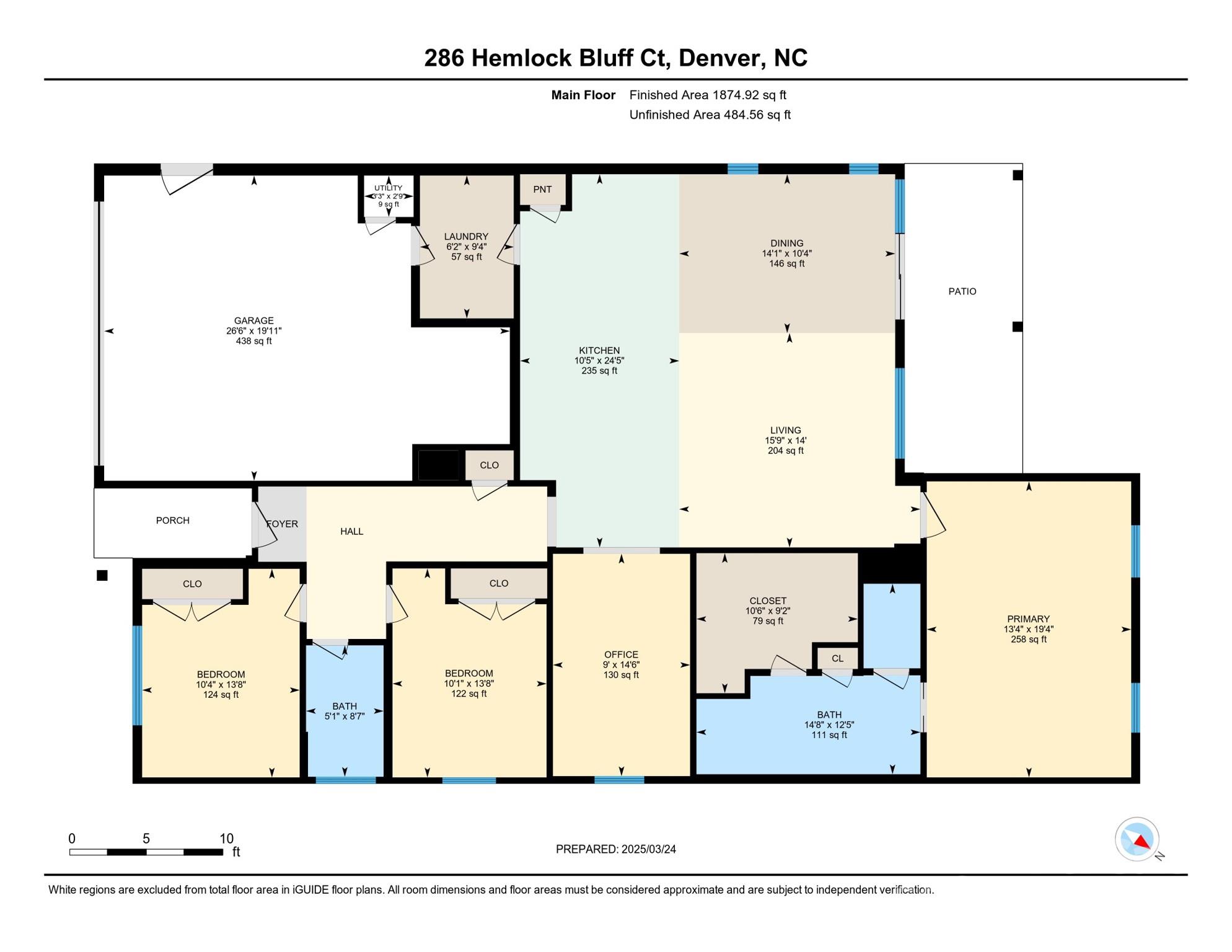 286 Hemlock Bluff Court