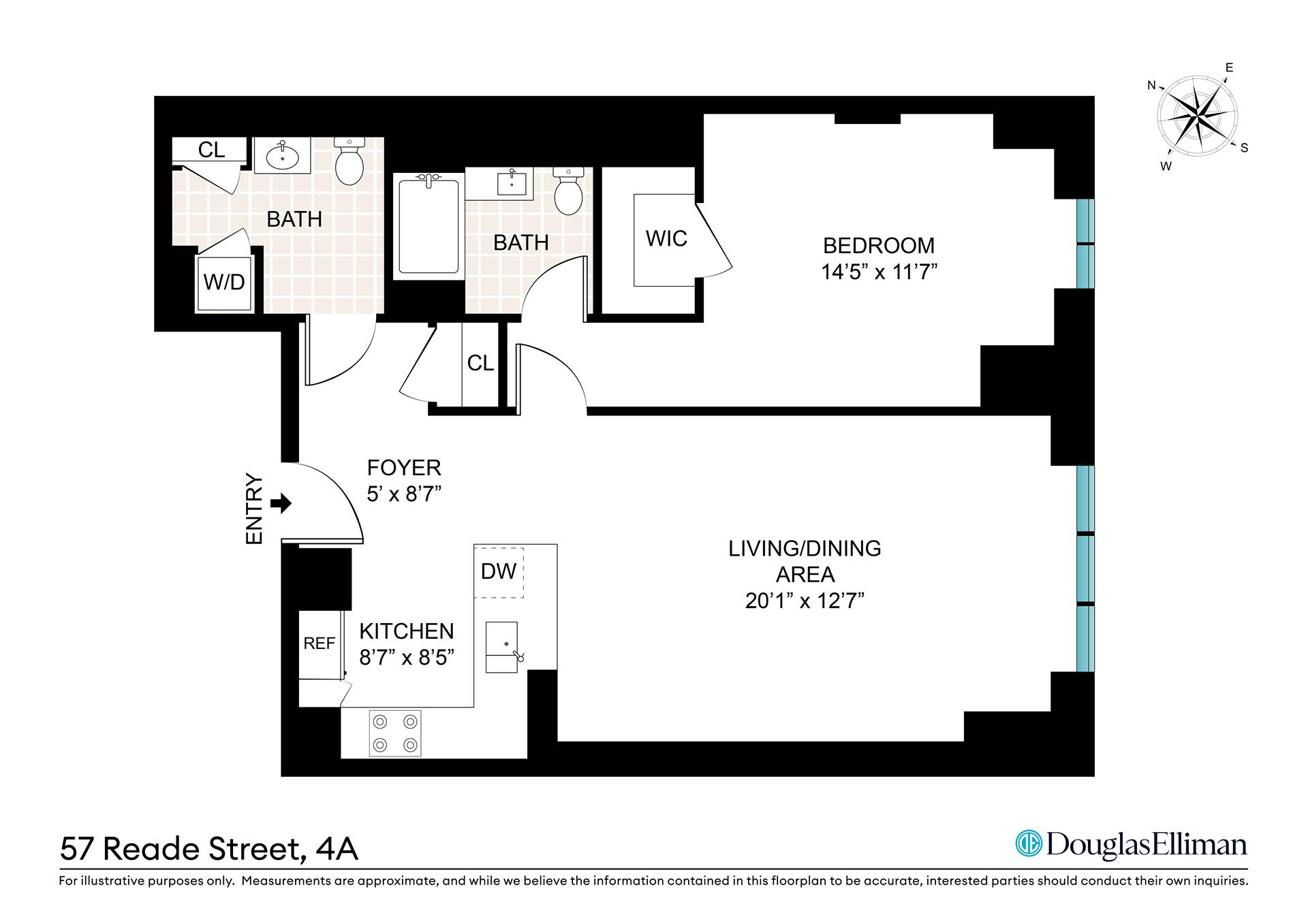 57 READE Street 4A -READE57 - TRIBECA