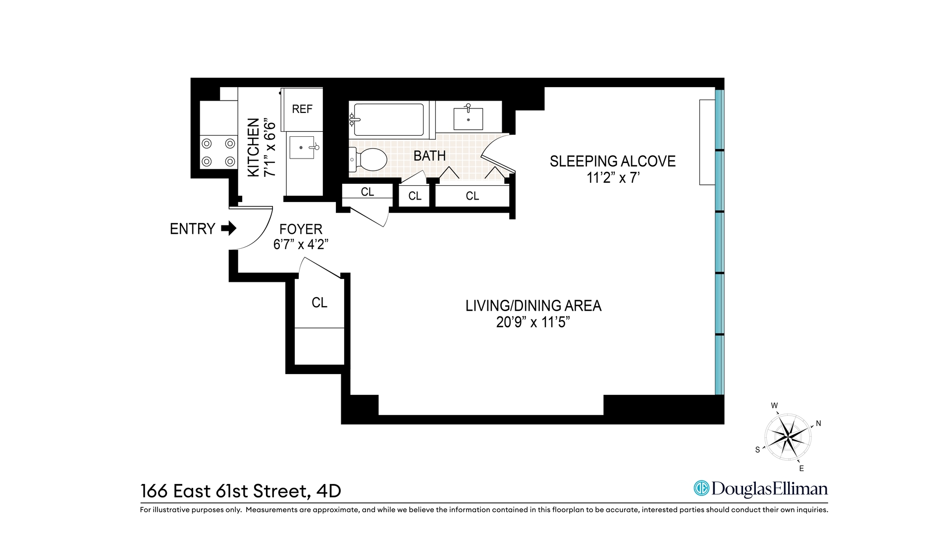 166 E 61ST Street, #4D