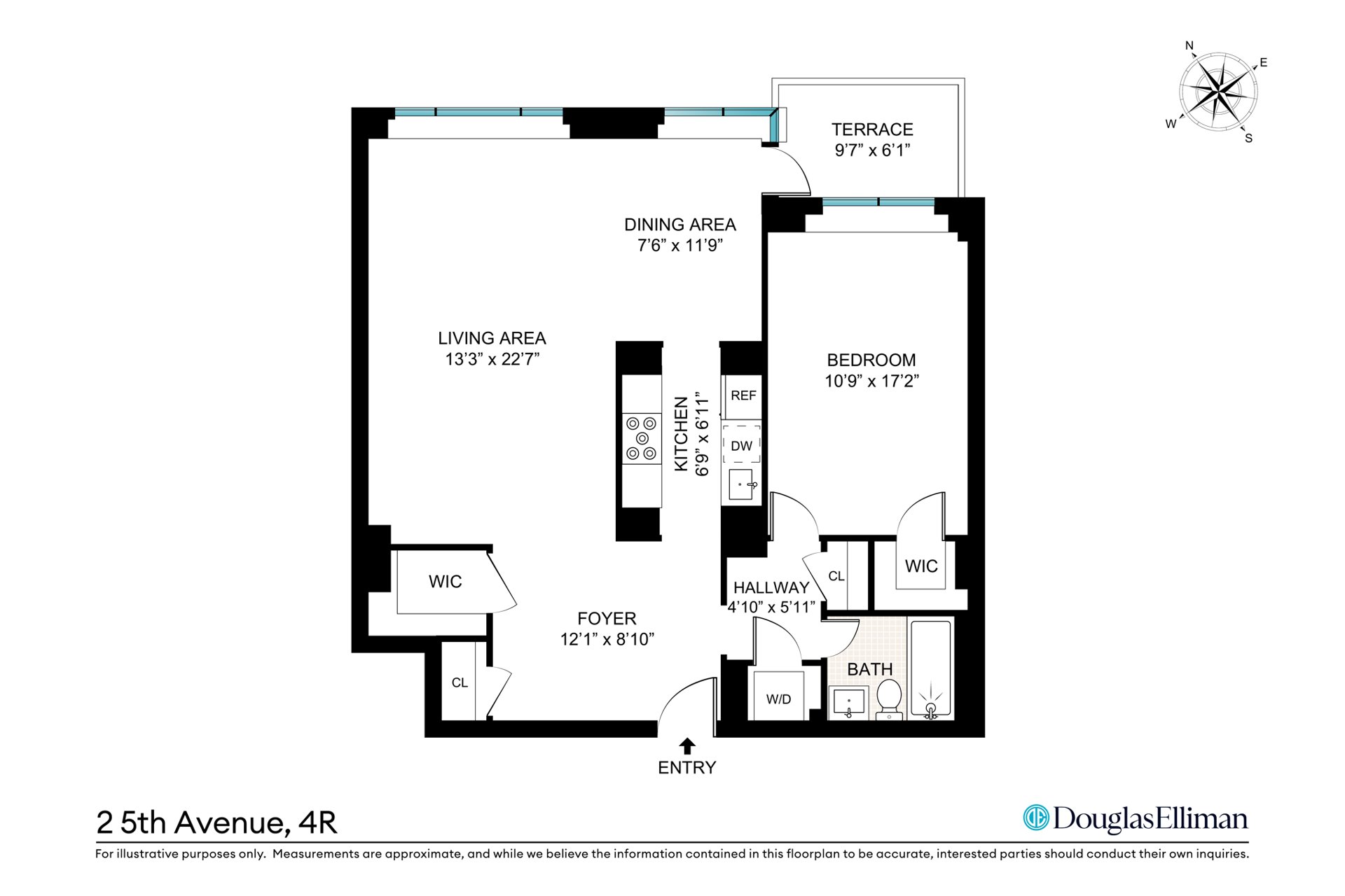347 West 57th Street Apt. 6E - The Colonnade